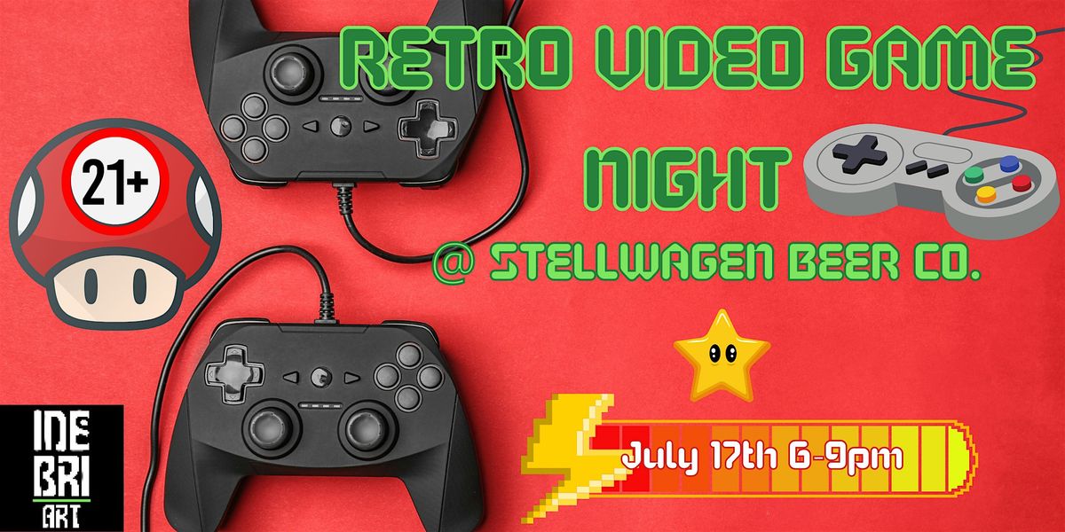 Retro Video Game Night @ Stellwagen Beer Co.