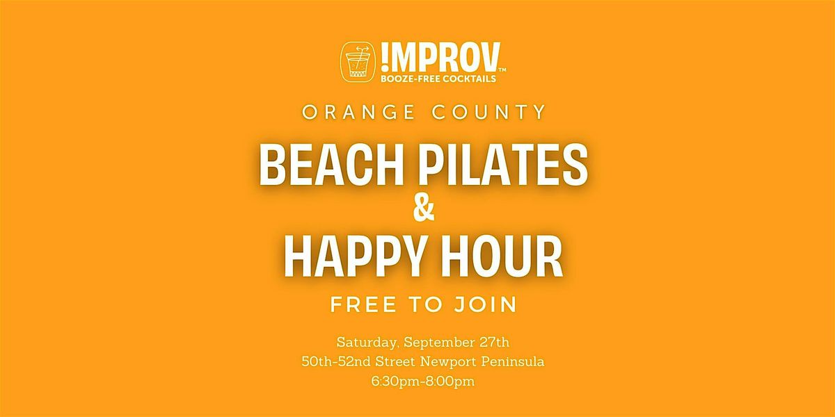 Beach Pilates & Happy Hour