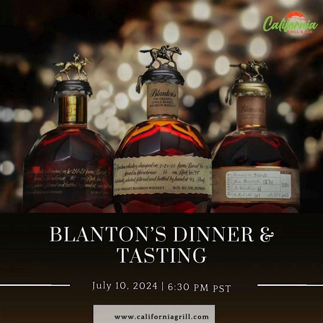 Blanton's Dinner & Tasting