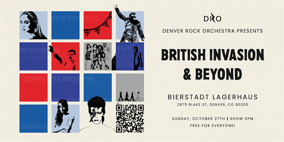 The Denver Rock Orchestra Presents - British Invasion & Beyond