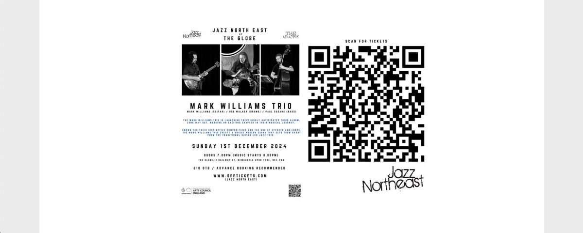 Mark Williams Trio - Long Way Out (Album Launch)