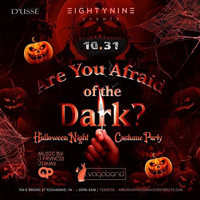 ARE YOU AFRAID OF THE DARK? |Halloween Night Costume Party