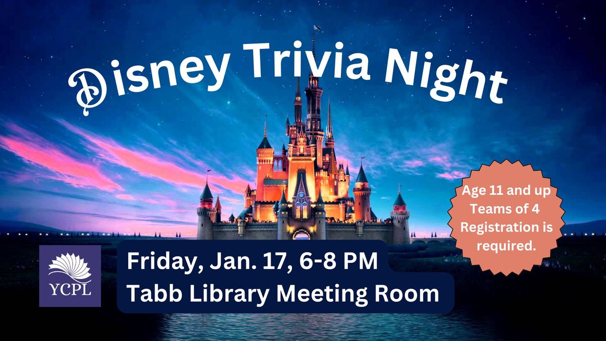 Disney Trivia Night