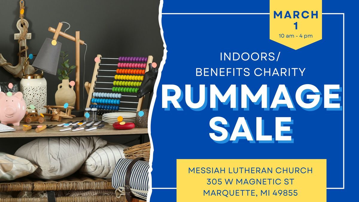 Indoor Rummage Sale Fundraiser