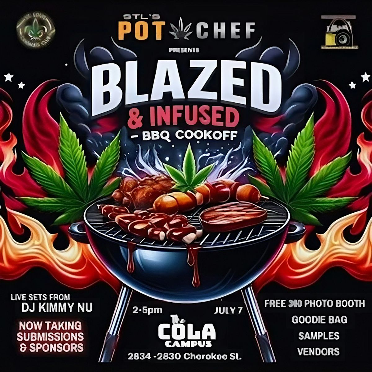 STL's Pot Chef Presents Blazed & Infused BBQ Cook- Off