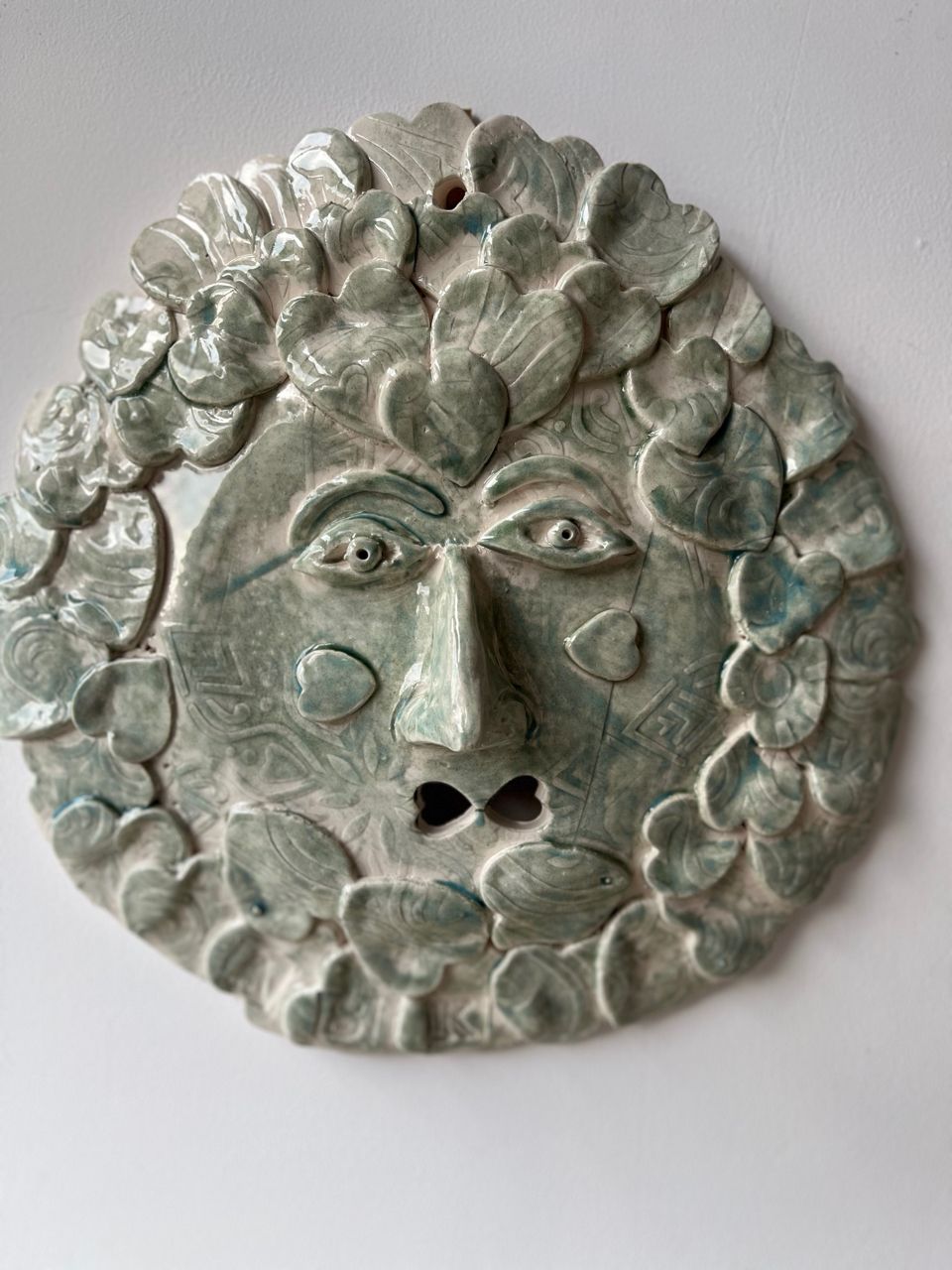 Green man Pottery (garden art) with Amina Sly Khan on Sunday 23rd March, 2025 10.30 - 1pm 