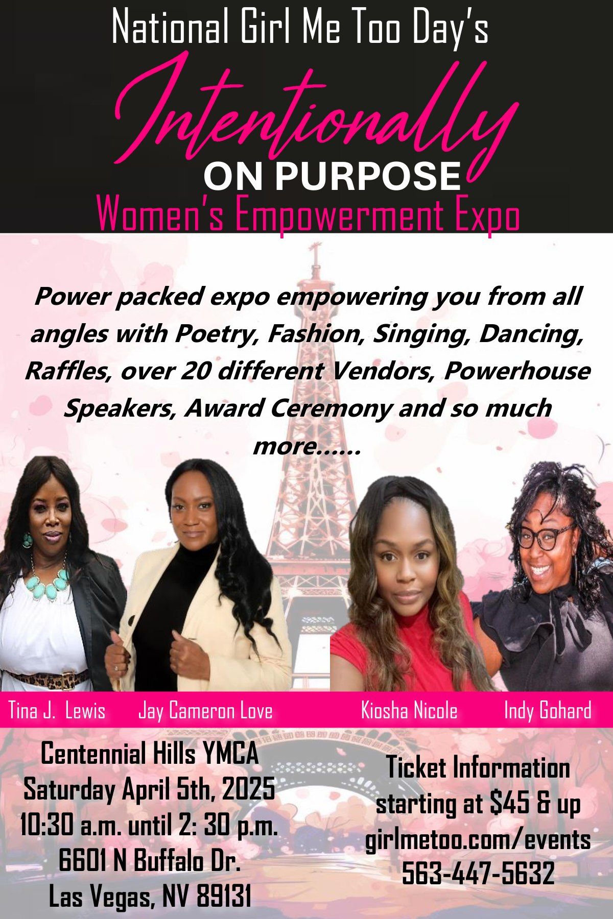 National Girl Me Too Day- Intentionally on Purpose Empowerment Expo