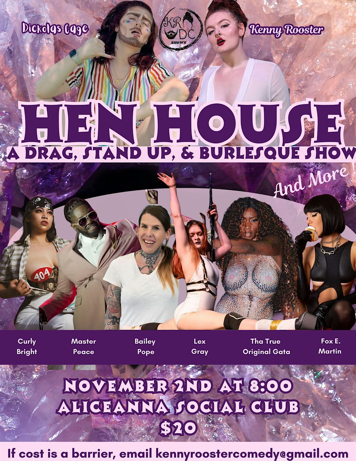 Hen House: Drag, Stand Up, Burlesque... and More!