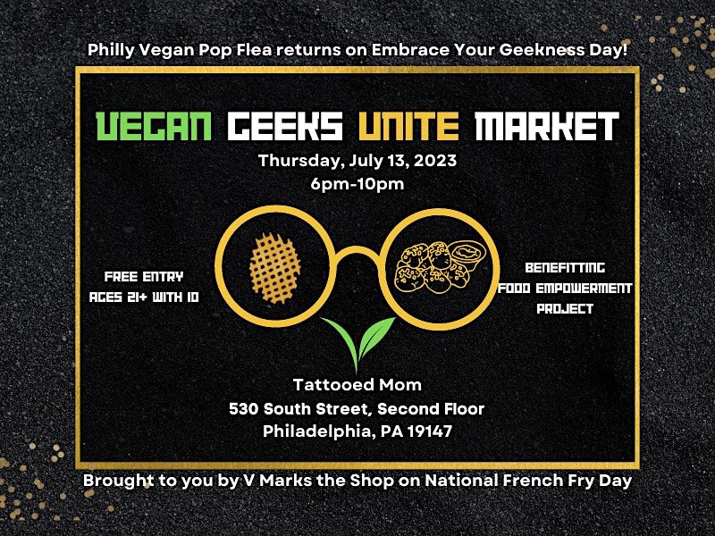 Vegan Geeks Unite Market