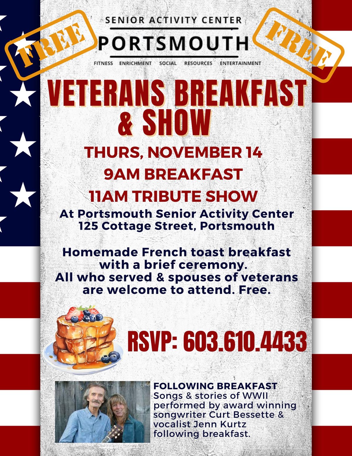 Veterans Breakfast & Show