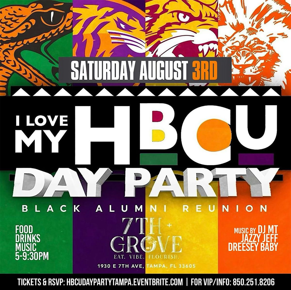 I LOVE MY HBCU DAY PARTY!