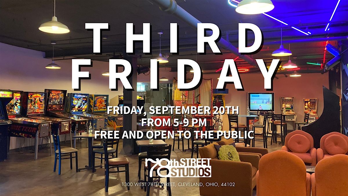 78th Street Studios September THIRD FRIDAY Art Walk