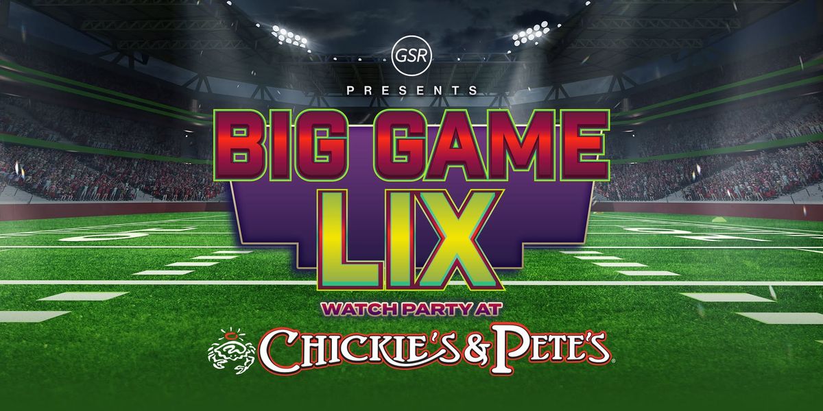 Chickie's & Pete's: Big Game 59 Watch Party