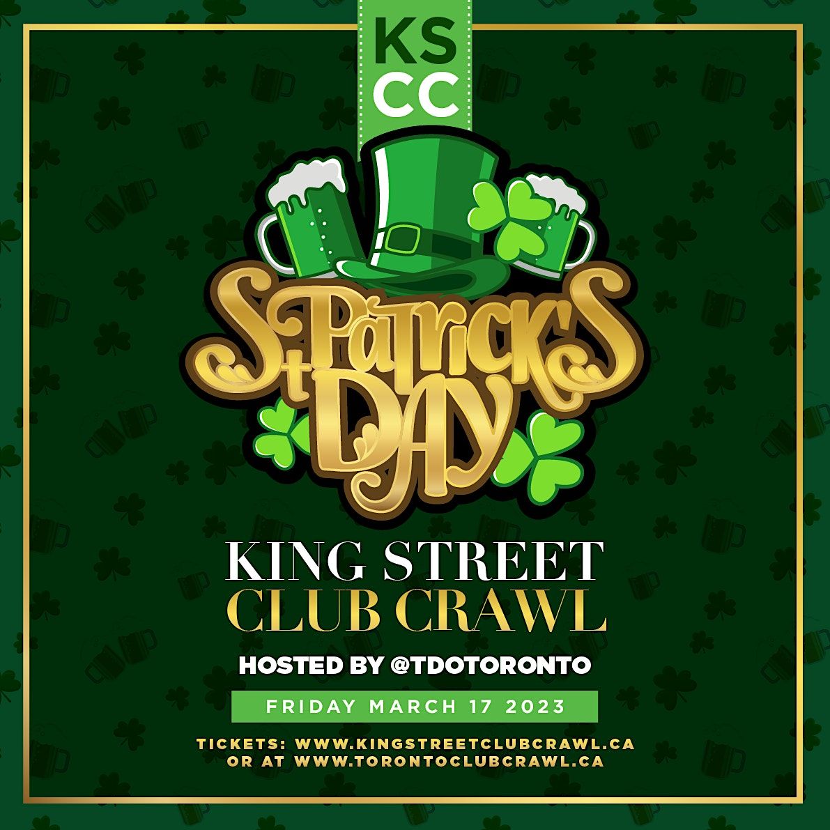 st patricks day pub crawl toronto