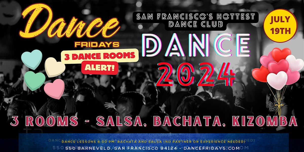 Salsa Dance, Bachata Dance and Kizomba plus Dance Lessons - Latin Nightclub