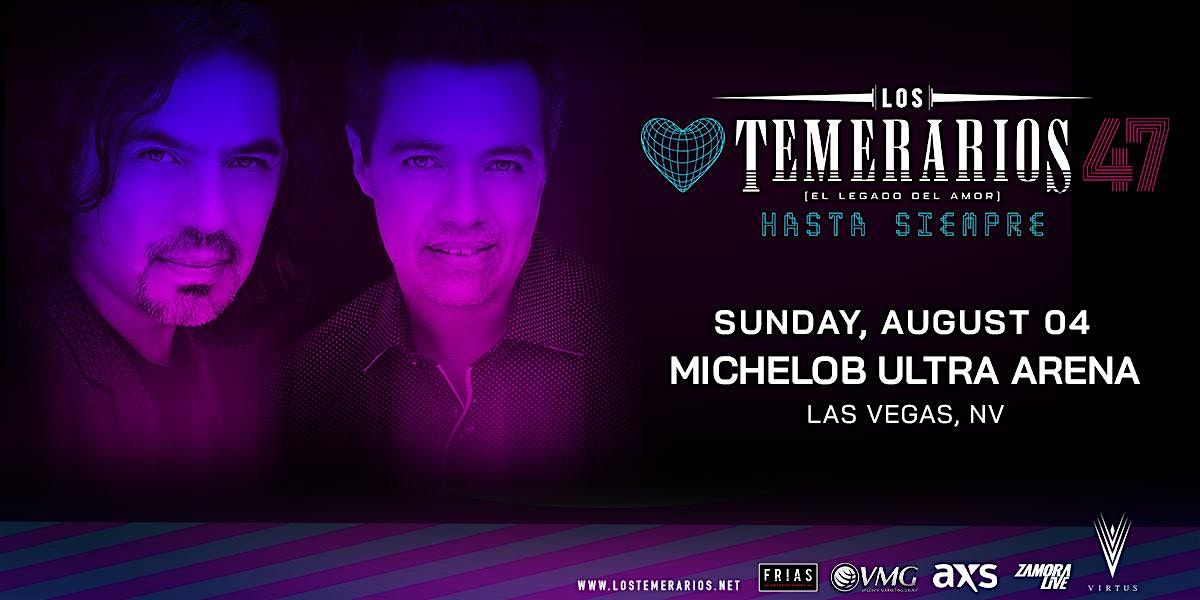 Los Temerarios Las Vegas, NV - 08.04.24