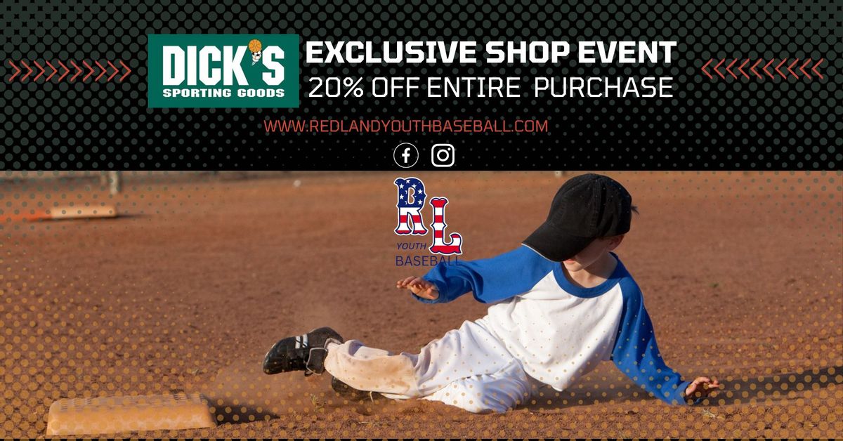 DICK'S Sporting Goods Exclusive Shop EVENT