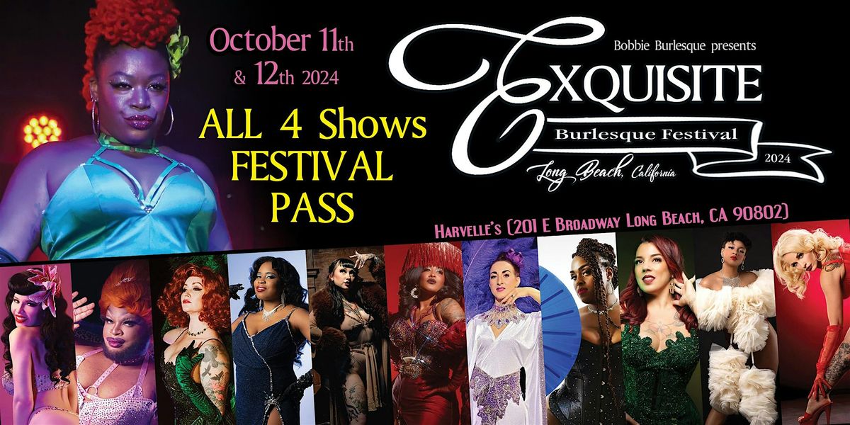 Exquisite Burlesque Festival 4Show PASS