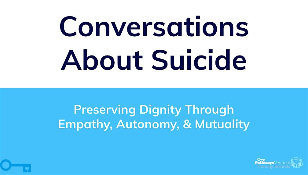 Conversations About Suicide (2-Day Workshop: 12\/5 & 12\/12)