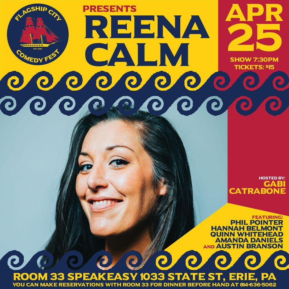 Reena Calm at Room 33 for Flagship City Comedy Festival