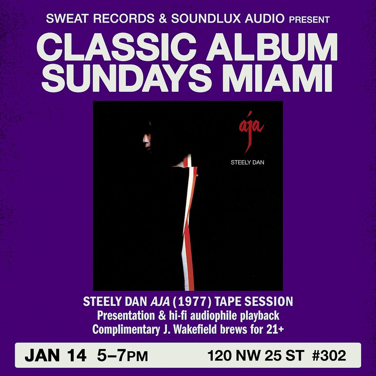 Classic Album Sundays Miami: Steely Dan "AJA" Reel-To-Reel Session