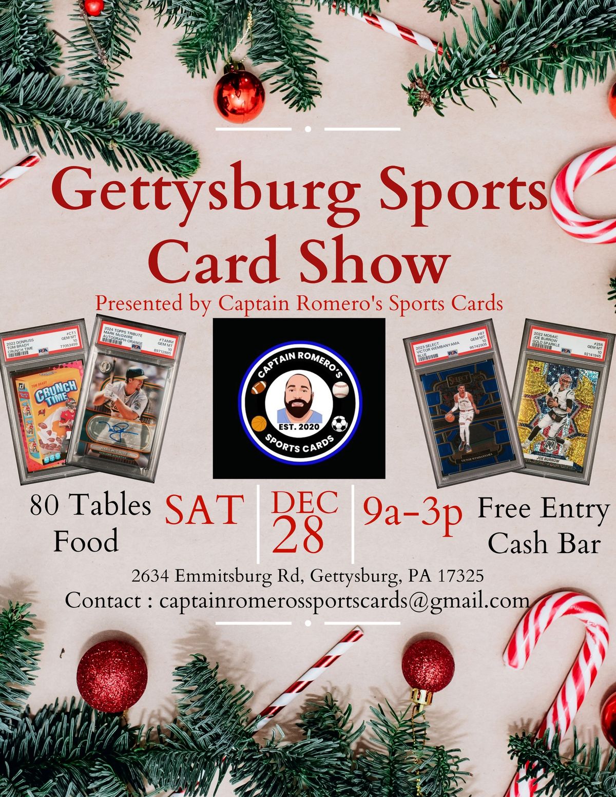 Gettysburg Sports Card Show 