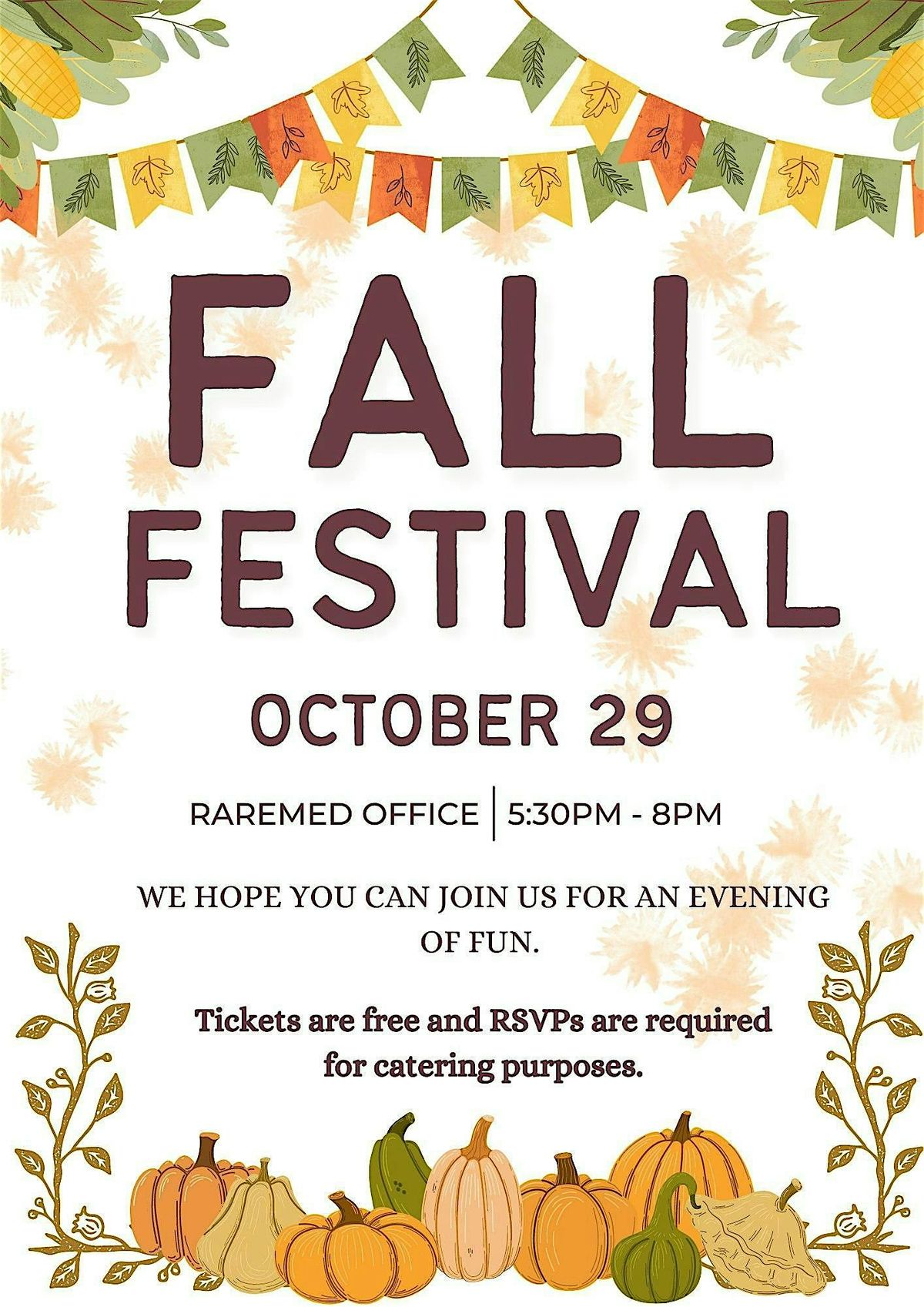 RareMed Fall Festival