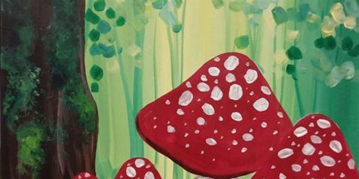 Mushroom Medley - Paint and Sip by Classpop!\u2122