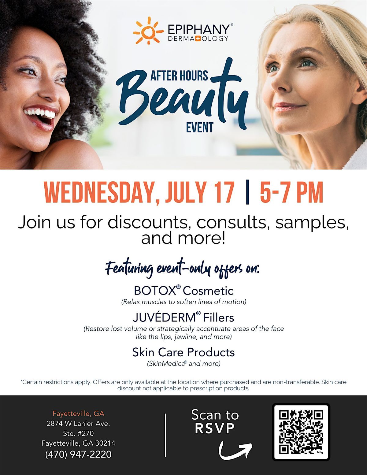 Epiphany Dermatology - Beauty After Hours