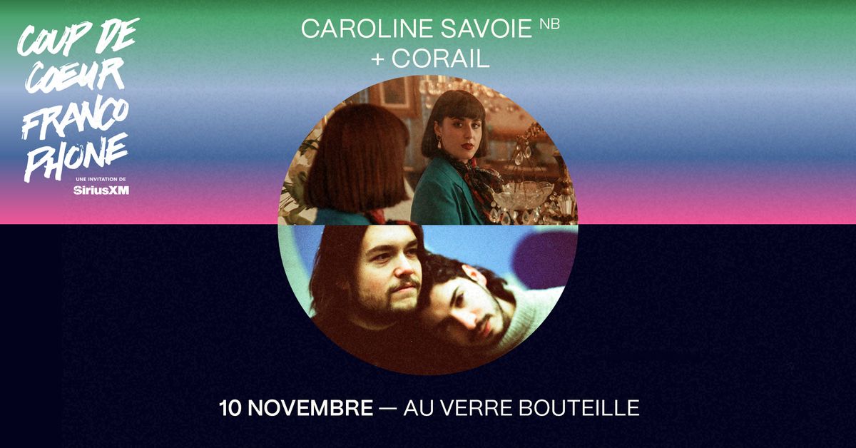 CAROLINE SAVOIE + CORAIL \u2502CCF24