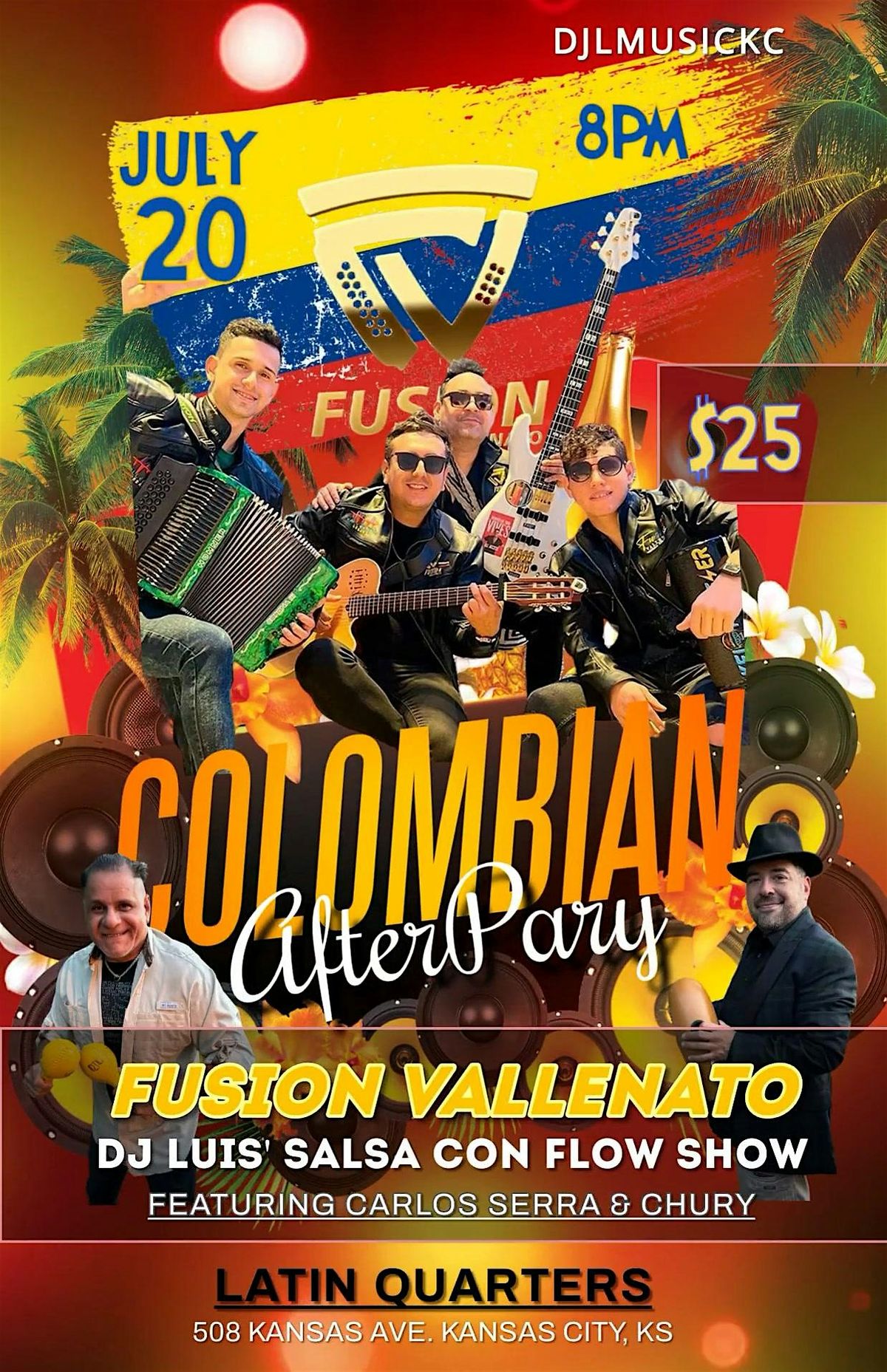 COLOMBIAN INDEPENDENCE AfterParty