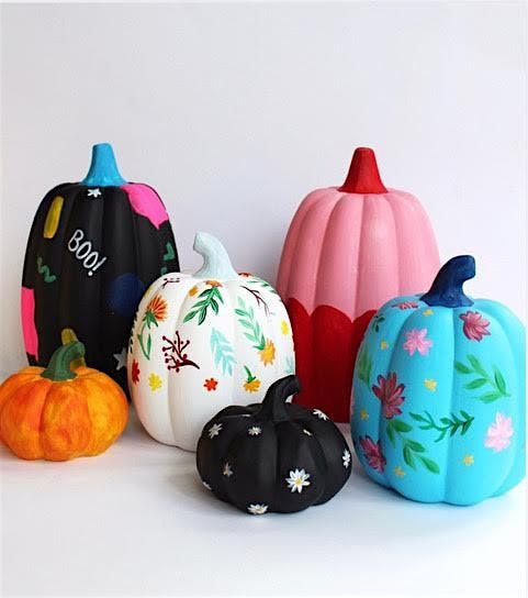 Pumpkin painting workshop