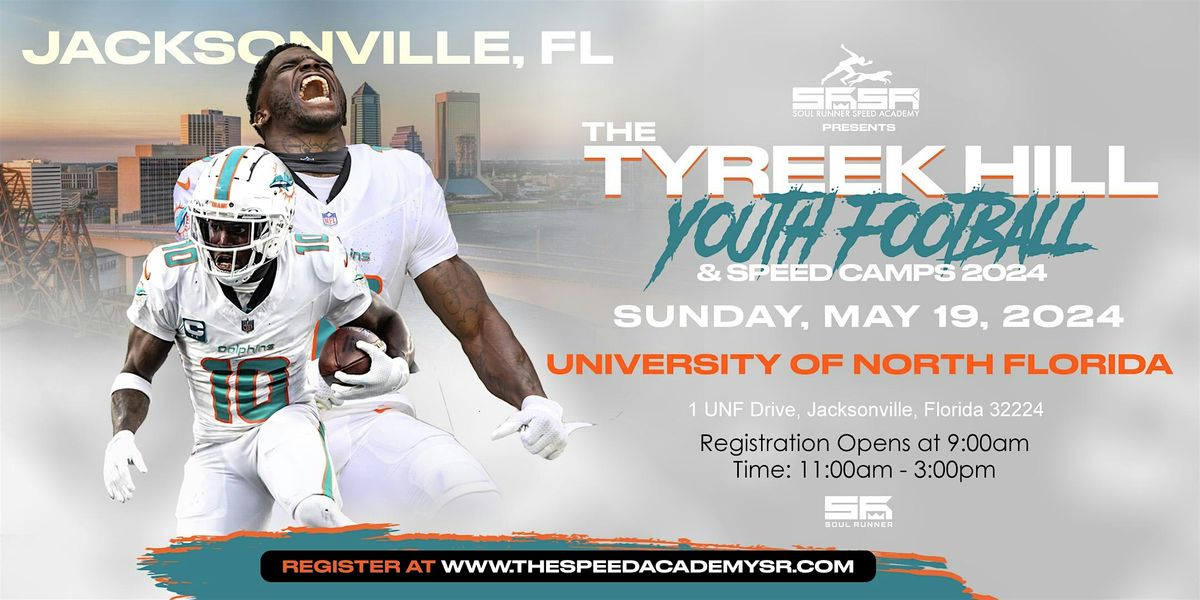 Tyreek Hill Youth Football Camp: JACKSONVILLE, FL