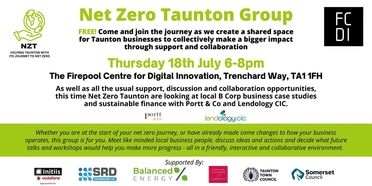 Net Zero Taunton Group - July Event