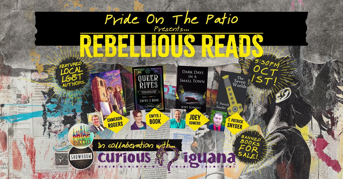 Rebellious Reads At Pride On The Patio In Honor Of Banned Books Week