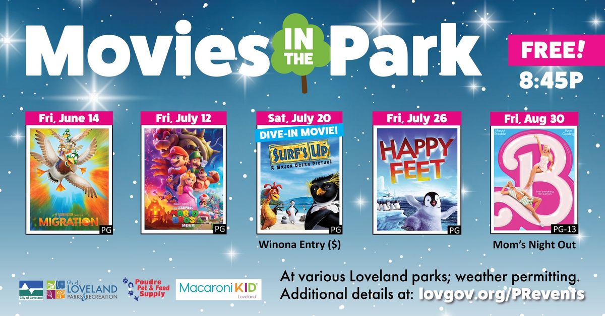 Movies in the Park - Surf's Up (PG)