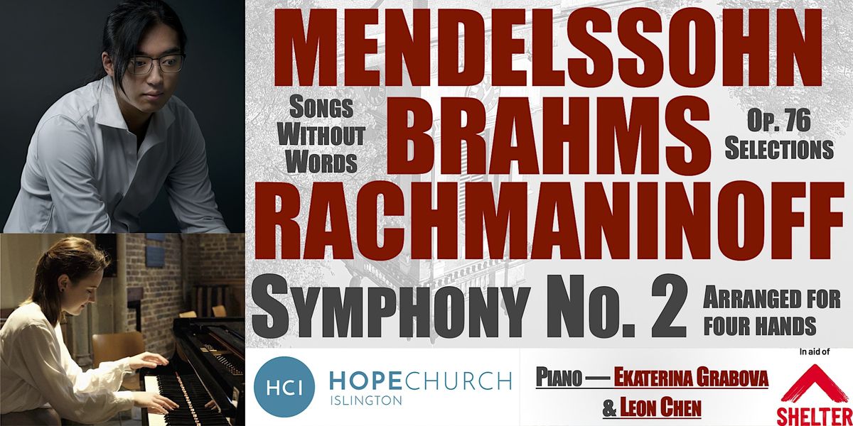 Mendelssohn, Brahms & Rachmaninoff