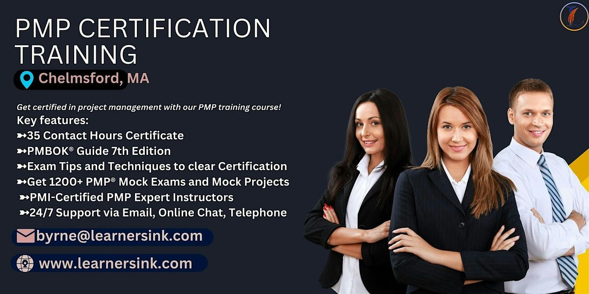 Increase your Profession with PMP Certification In Chelmsford, MA