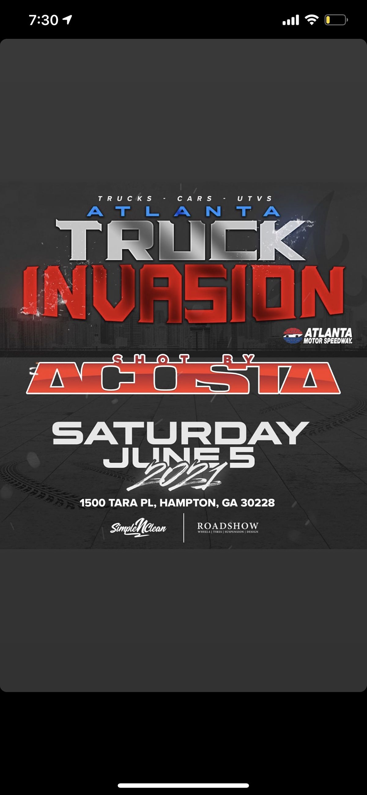 Atlanta Truck Invasion