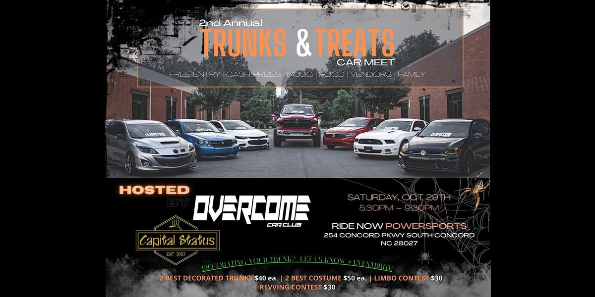 2nd Annual Trunks & Treats Car Meet