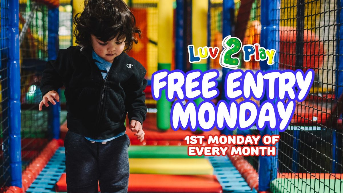 Free 1st Monday of the Month Play Day