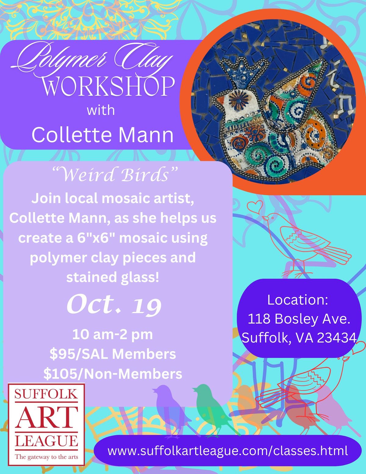 Polymer Clay Workshop with Collette Mann