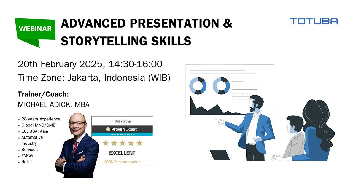 Webinar: Advanced Presentation & Storytelling Skills.