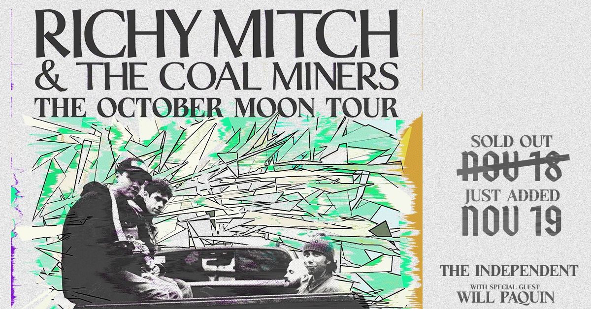 Richy Mitch & The Coal Miners in San Francisco, CA - Two Nights!