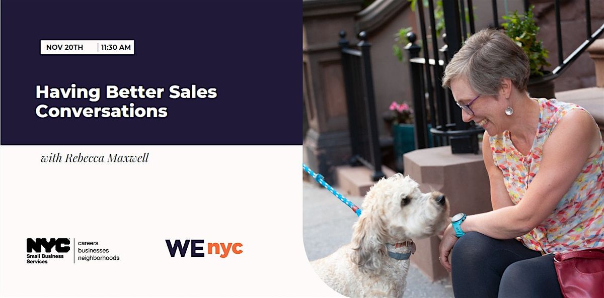 WE Master: Having Better Sales Conversations