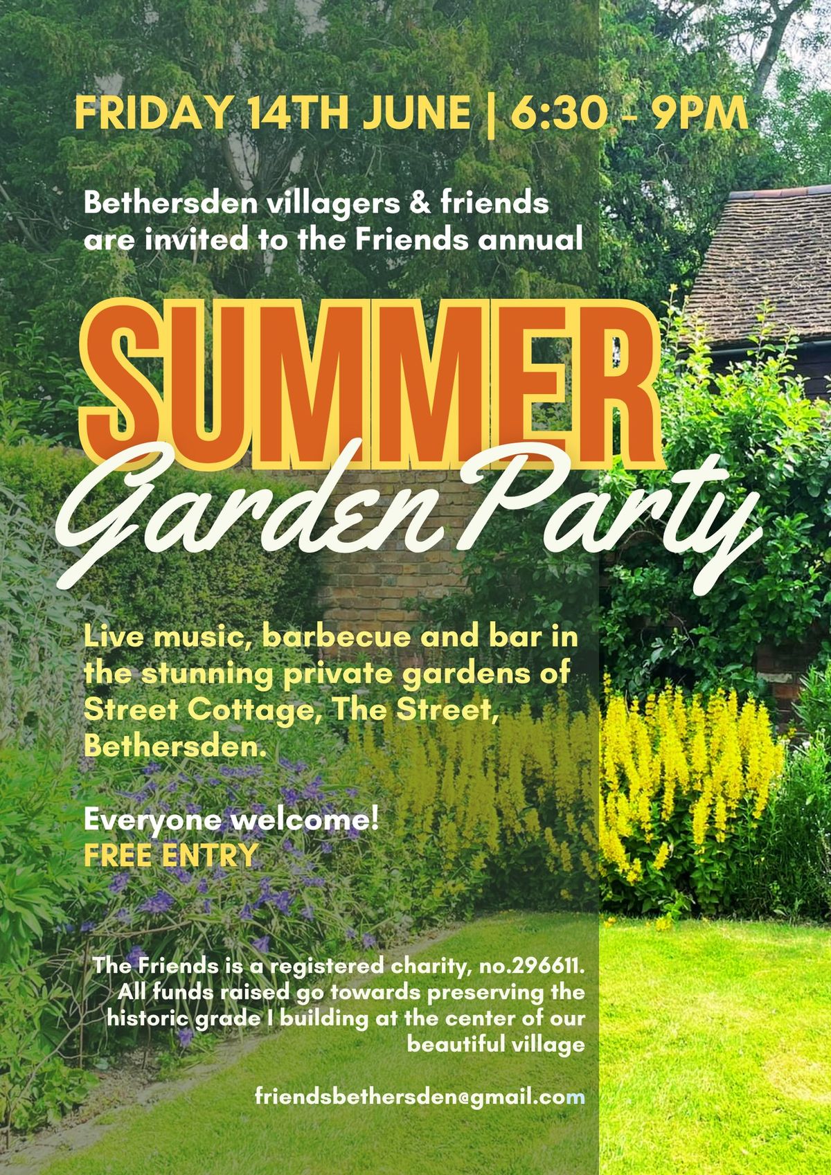Bethersden Summer Garden Party