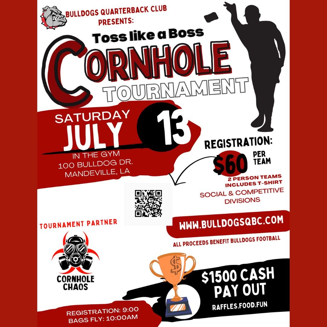 Cornhole Tournament  - FHS BULLDOGS QUARTERBACK CLUB Fundraiser Event