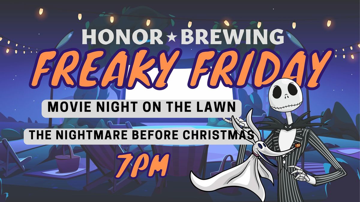 Freaky Friday Movie Night on the Lawn: The Nightmare Before Christmas