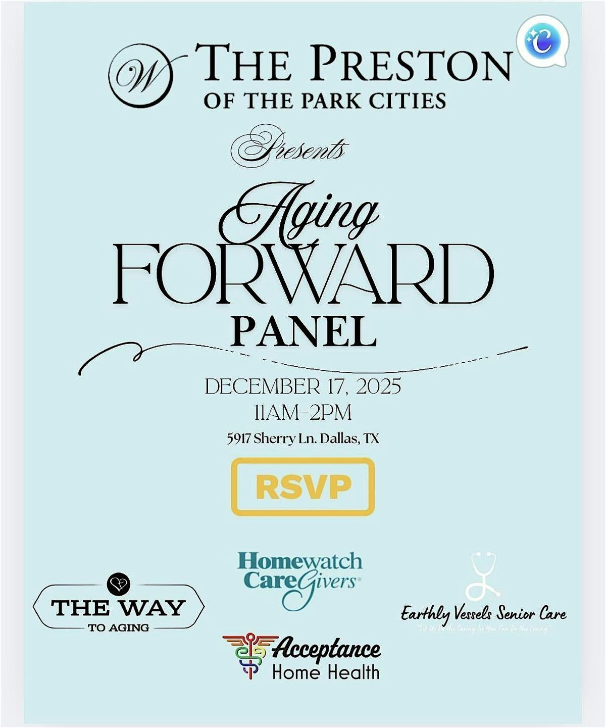 Aging Forward at the Preston of the Park Cities