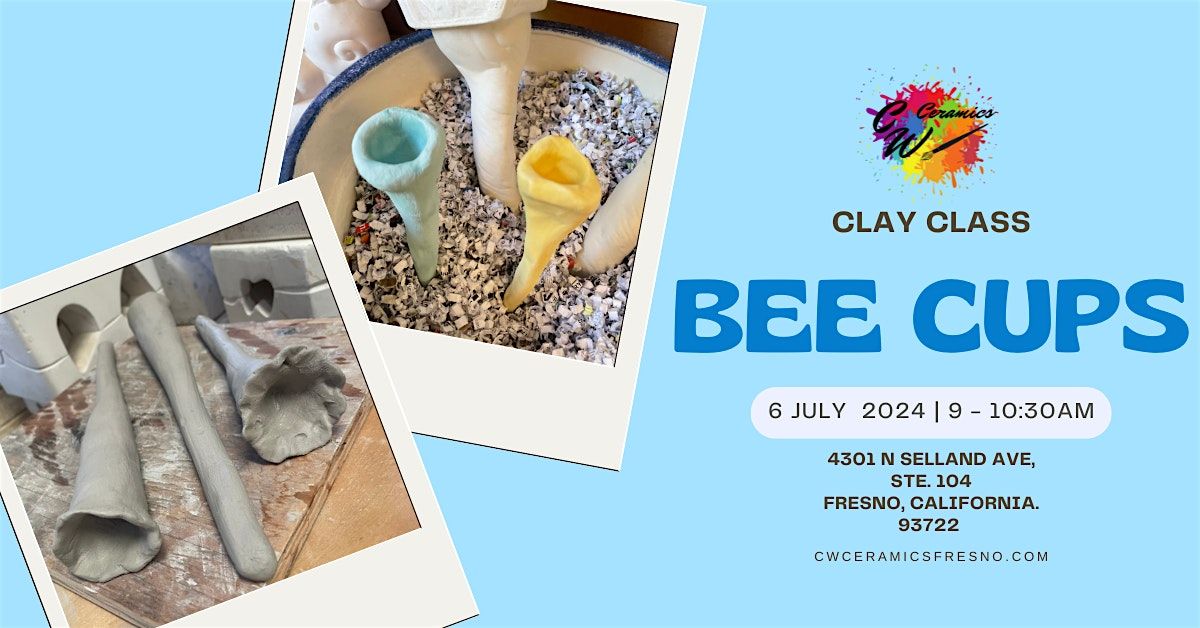 Clay Class: Bee Cups